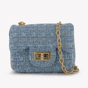 Prinsessefin Kinder Meisjes Tas In Licht Blauw