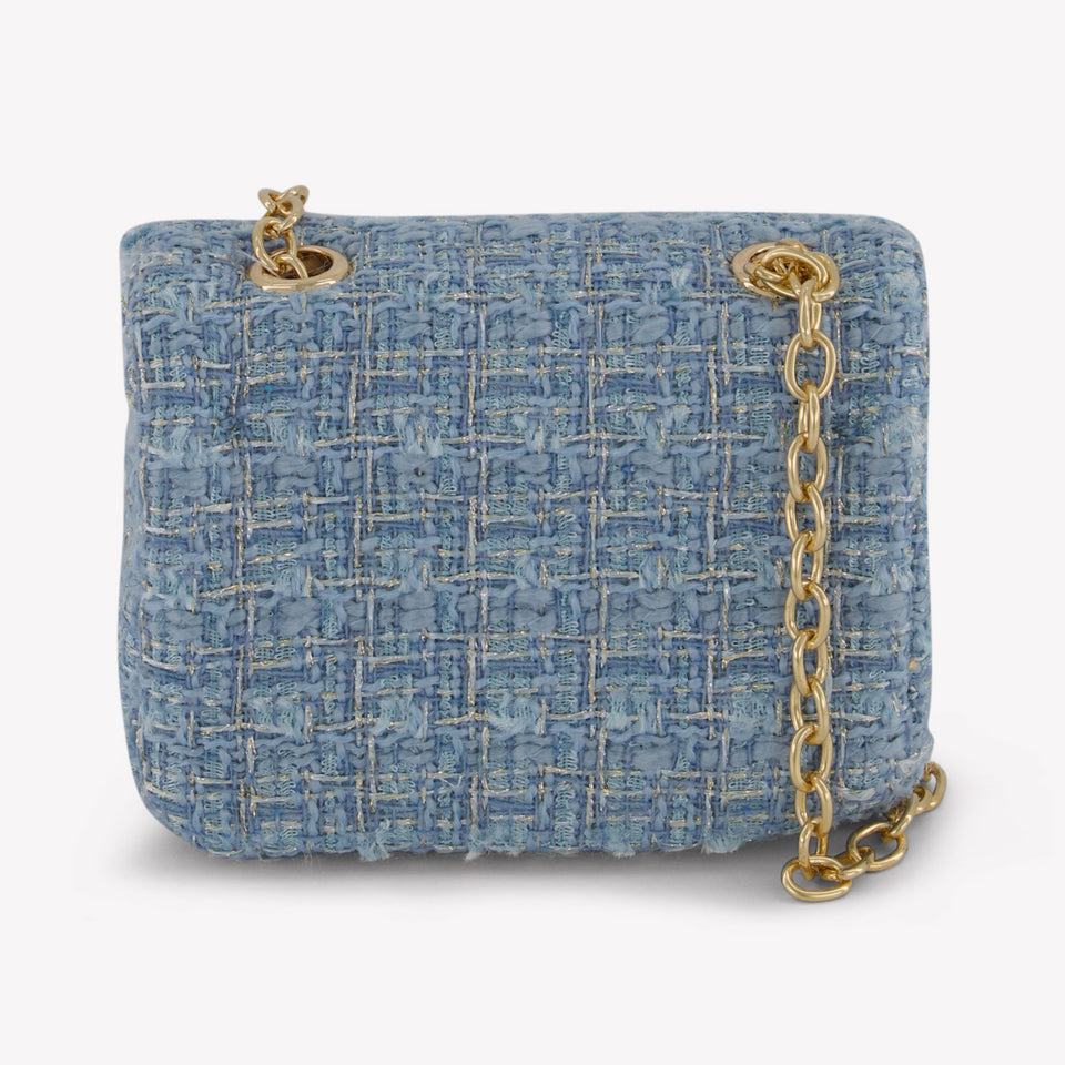 Prinsessefin Kinder Meisjes Tas In Licht Blauw