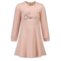 Guess Kinder Meisjes Jurk In Roze