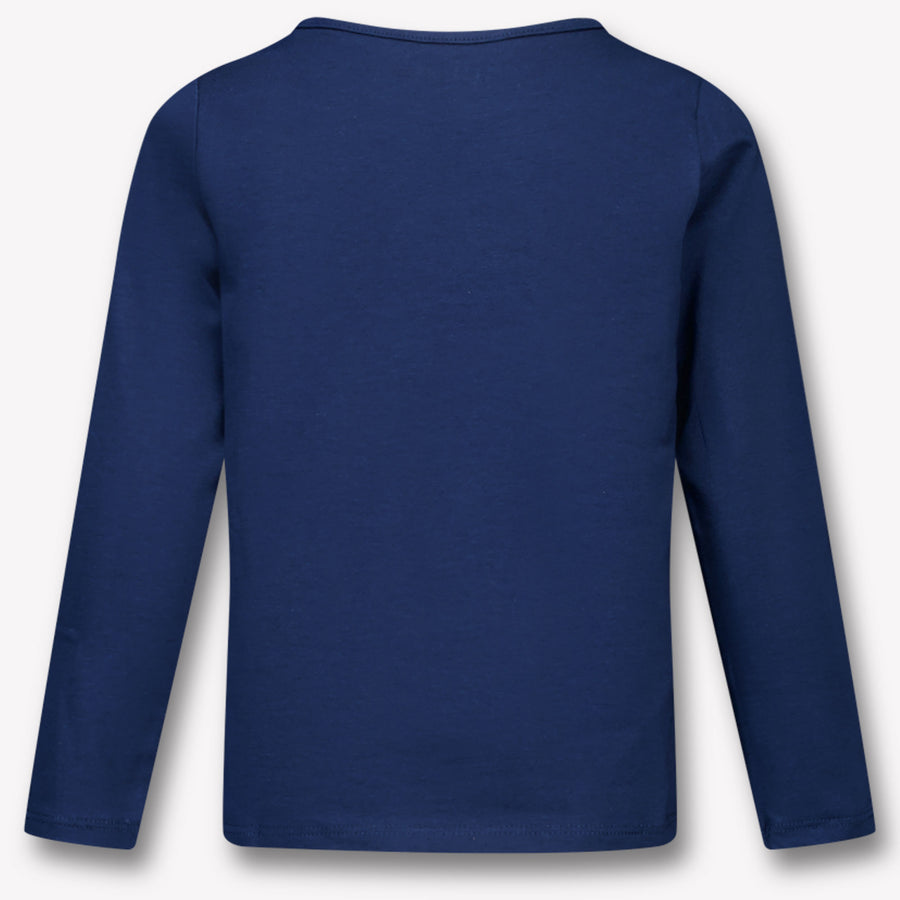 Guess Kinder Meisjes T-Shirt In Navy