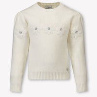 Guess Kinder Meisjes Trui In Off White