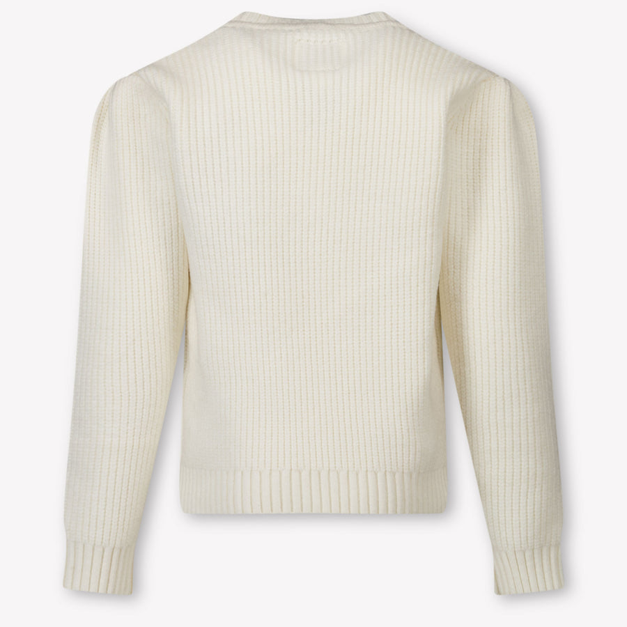 Guess Kinder Meisjes Trui In Off White