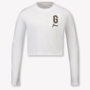 Guess Kinder Meisjes T-Shirt In Wit