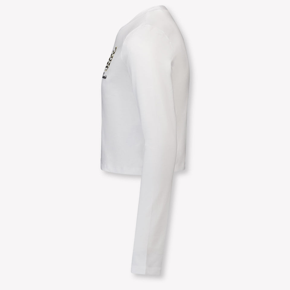 Guess Kinder Meisjes T-Shirt In Wit