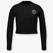 Guess Kinder Meisjes T-Shirt In Zwart