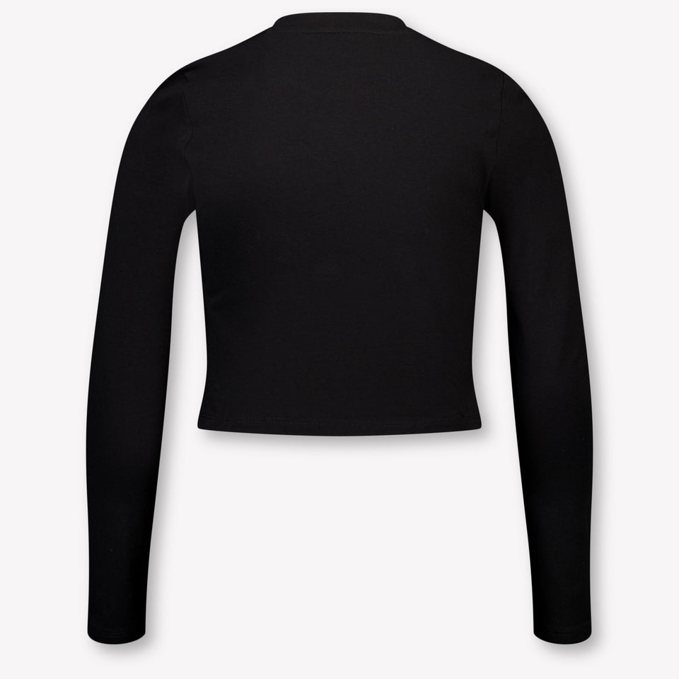 Guess Kinder Meisjes T-Shirt In Zwart