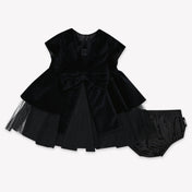 Balmain Baby Meisjes Jurk In Zwart