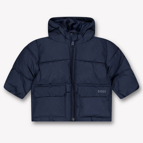 Boss Baby Jongens Winterjas In Navy