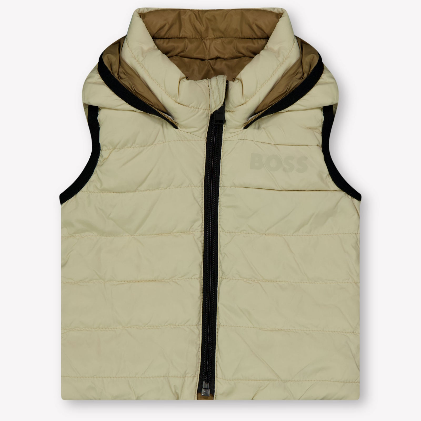 Boss Baby Jongens Bodywarmer In Camel