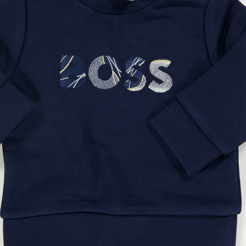 Boss Baby Jongens Trui In Navy