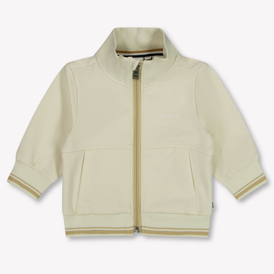 Boss Baby Jongens Vest In Off White