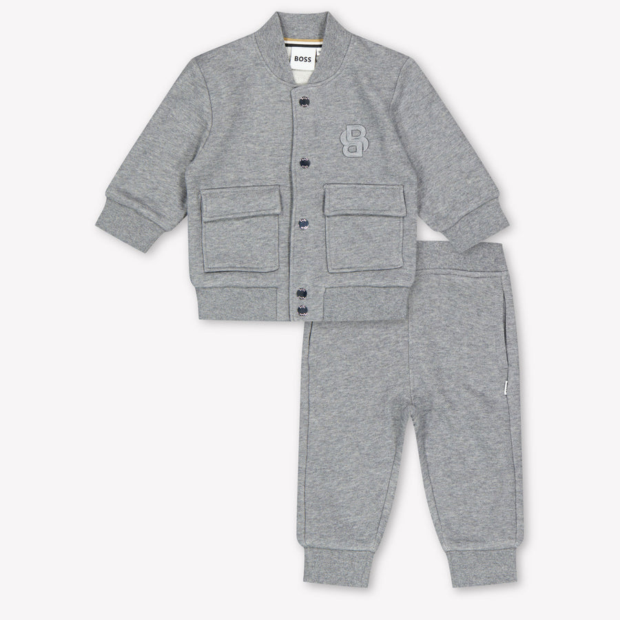 Boss Baby Jongens Joggingpak In Antraciet