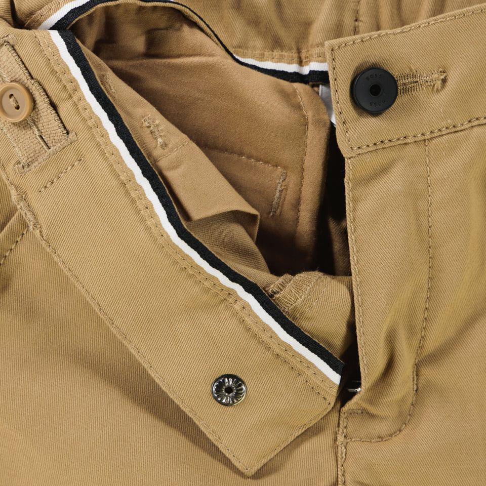 Boss Baby Jongens Broek In Camel