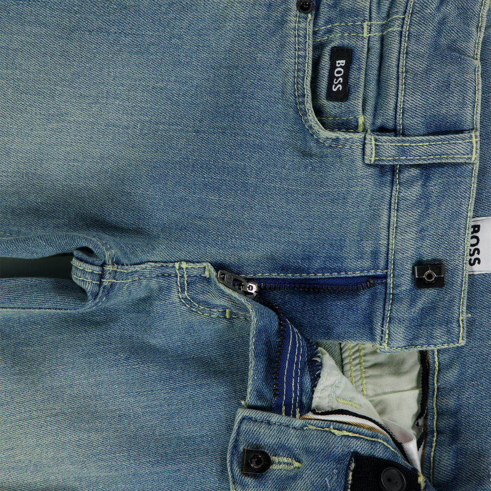 Boss Baby Jongens Jeans In Licht Blauw