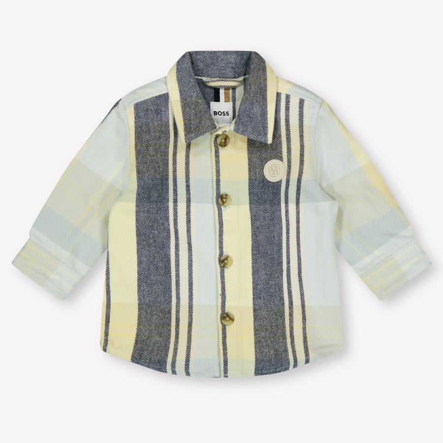 Boss Baby Jongens Blouse In Licht Blauw
