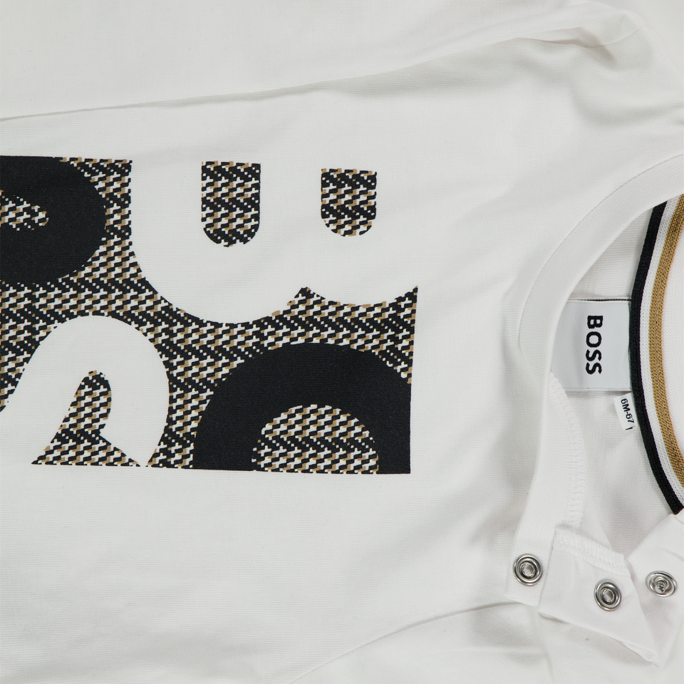 Boss Baby Jongens T-Shirt In Wit