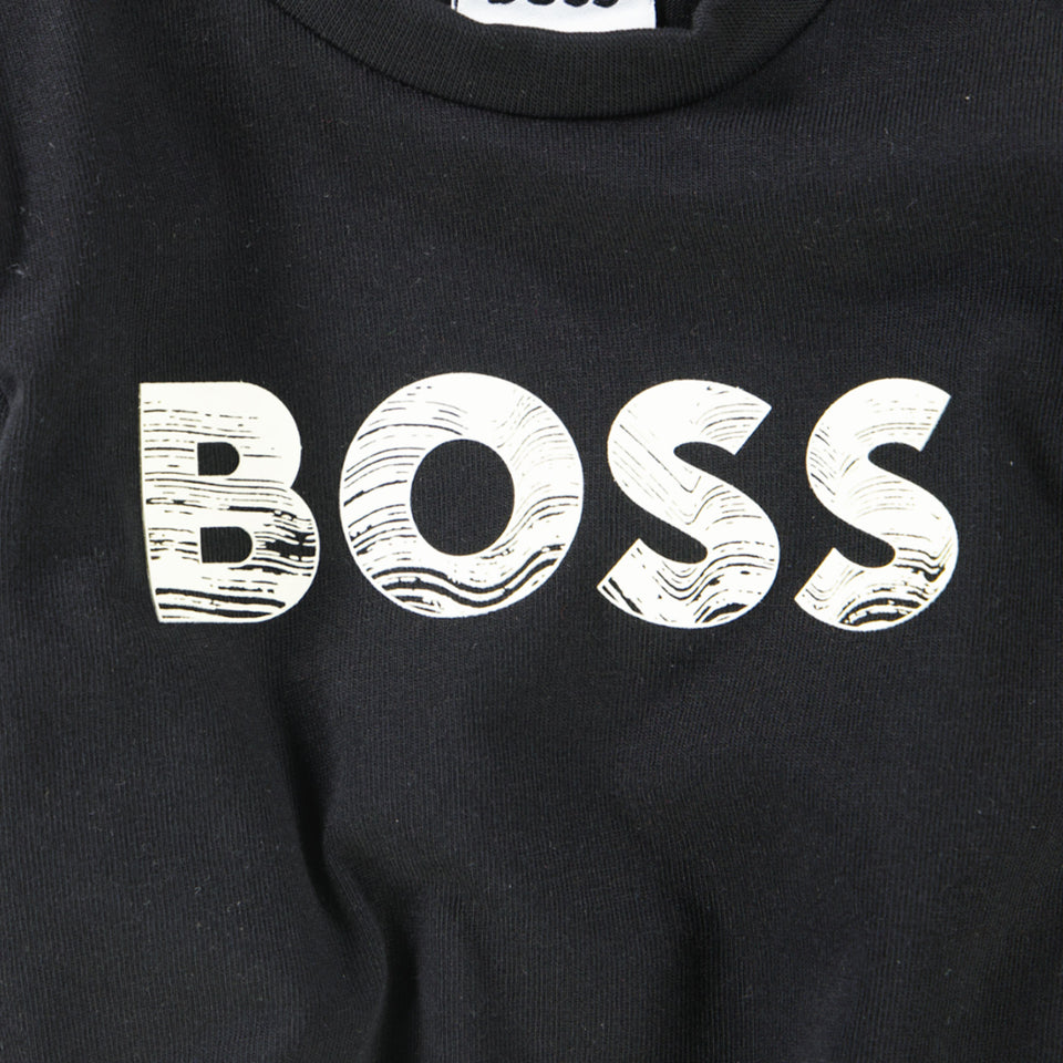 Boss Baby Jongens T-Shirt In Zwart