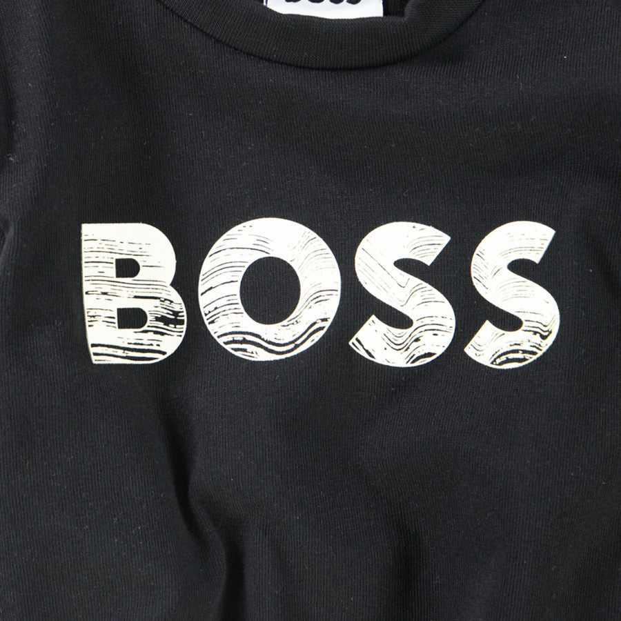 Boss Baby Jongens T-Shirt In Zwart