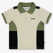 Boss Baby Jongens Polo In Off White