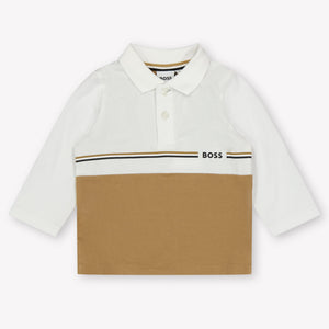 Boss Baby Jongens Polo In Camel
