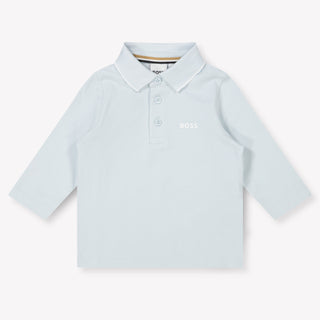 Boss Baby Jongens Polo In Licht Blauw
