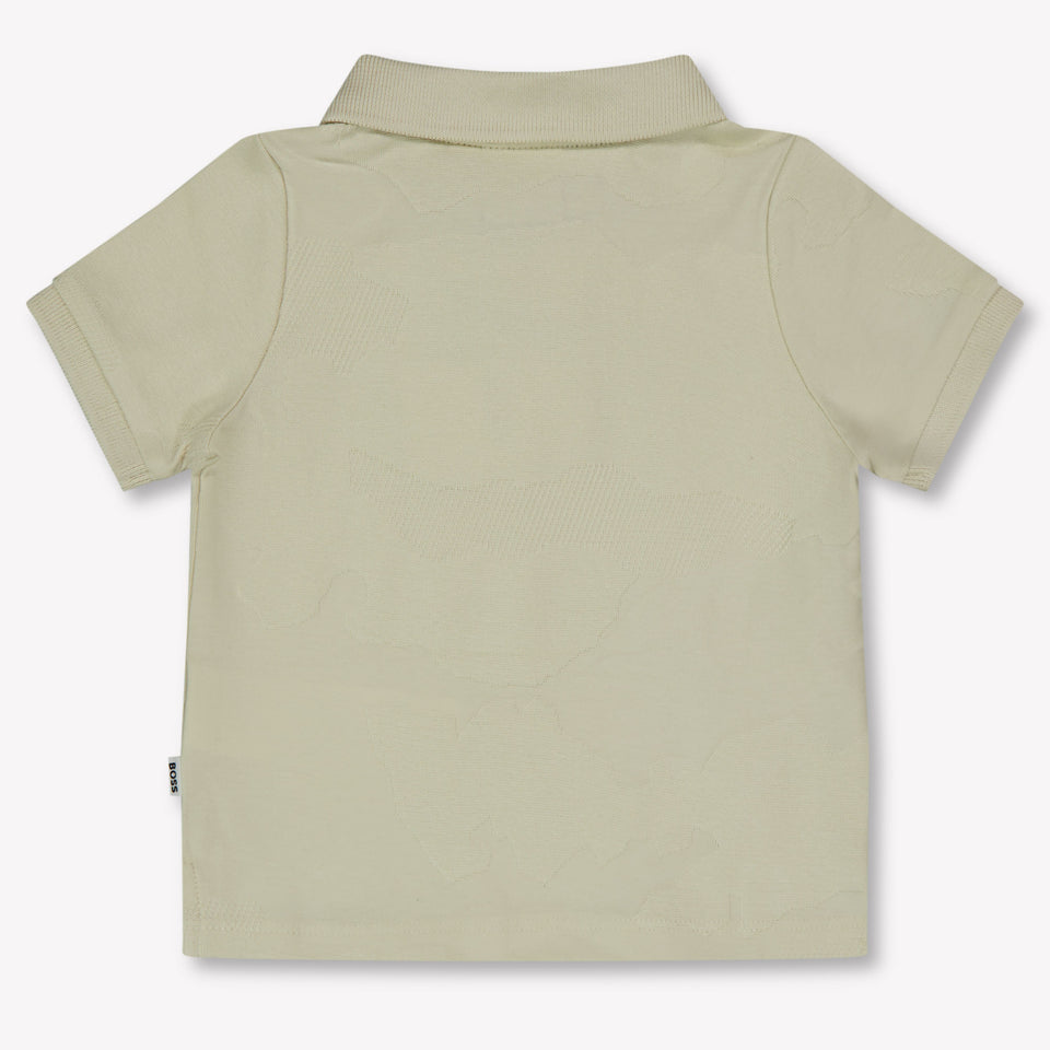 Boss Baby Jongens Polo In Off White