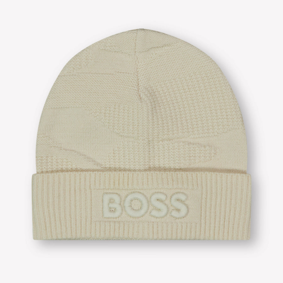Boss Baby Jongens Muts In Off White