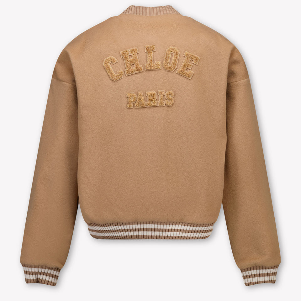 Chloe Kinder Meisjes Tussenjas In Beige