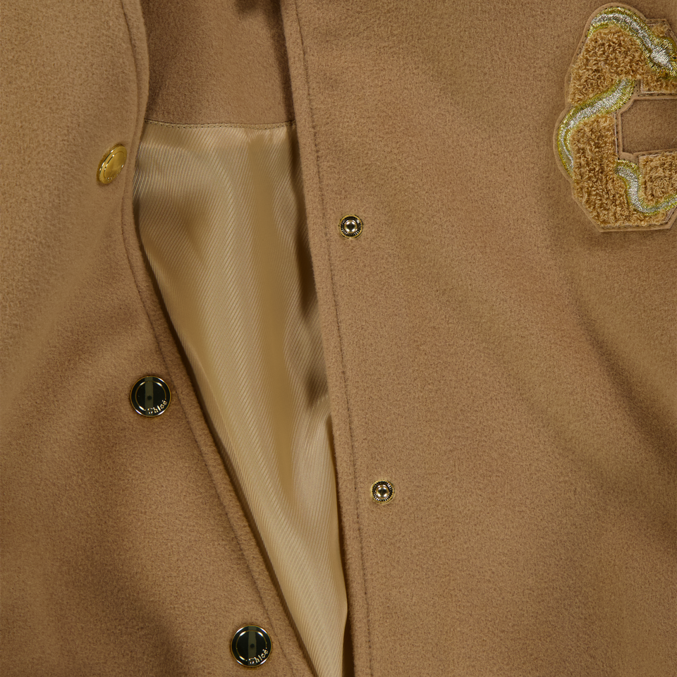 Chloe Kinder Meisjes Tussenjas In Beige