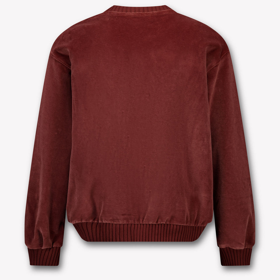 Chloe Kinder Meisjes Trui In Bordeaux