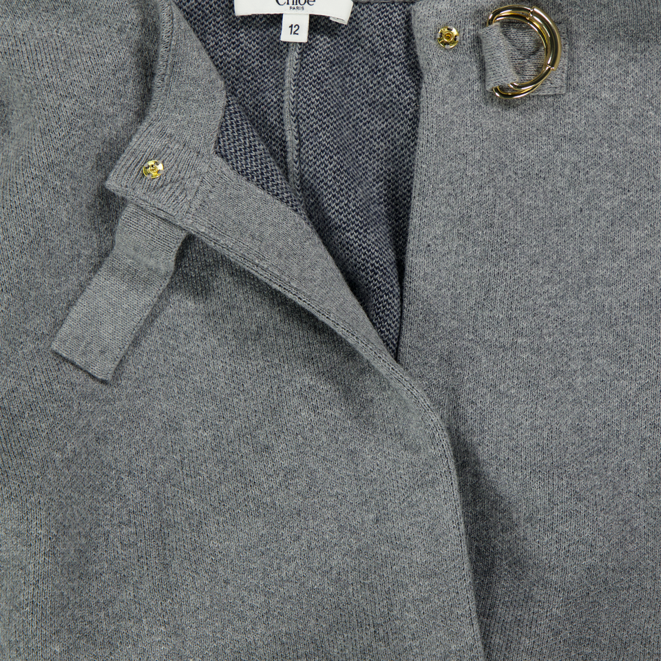 Chloe Kinder Meisjes Vest In Grijs