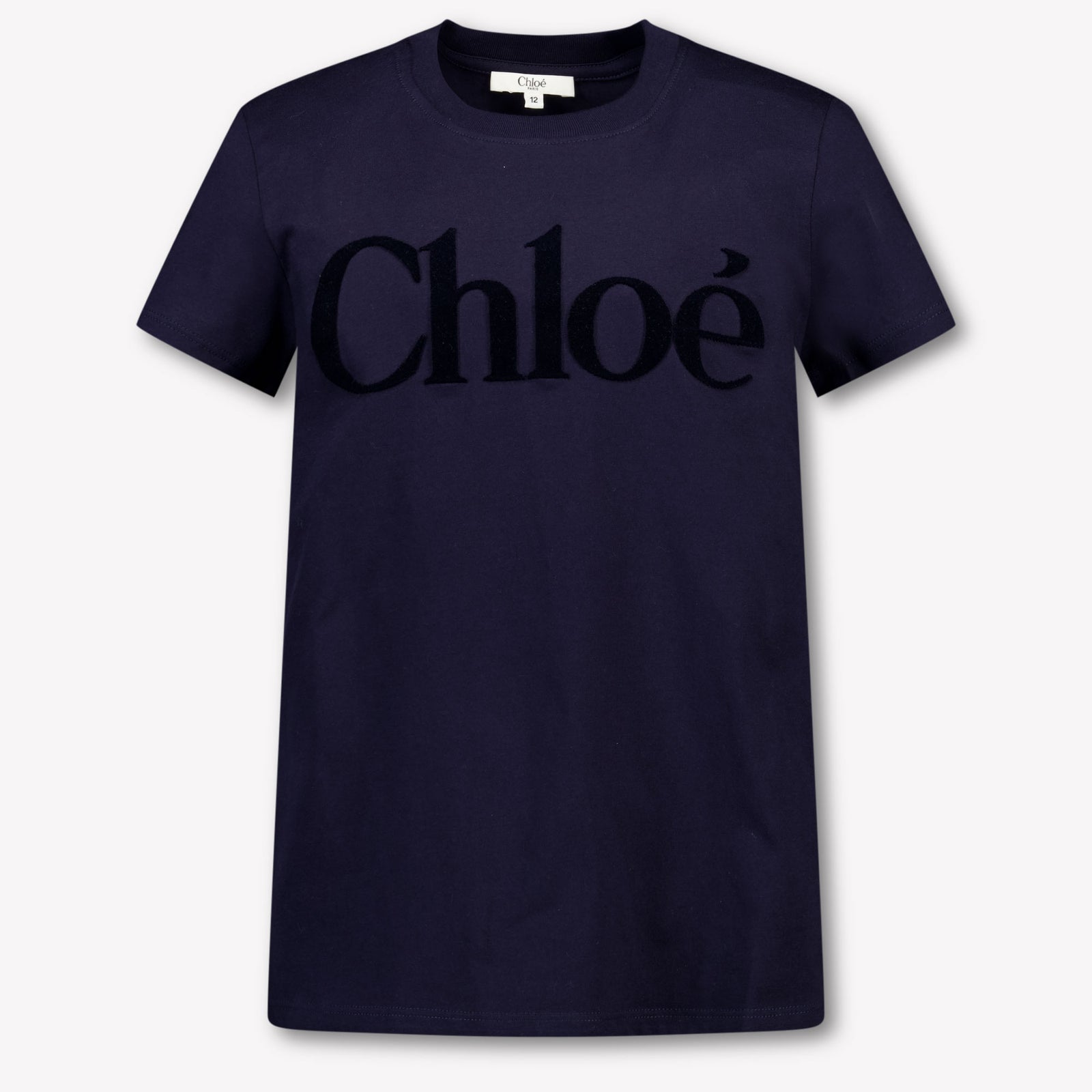 Chloe Kinder Meisjes T-Shirt In Navy