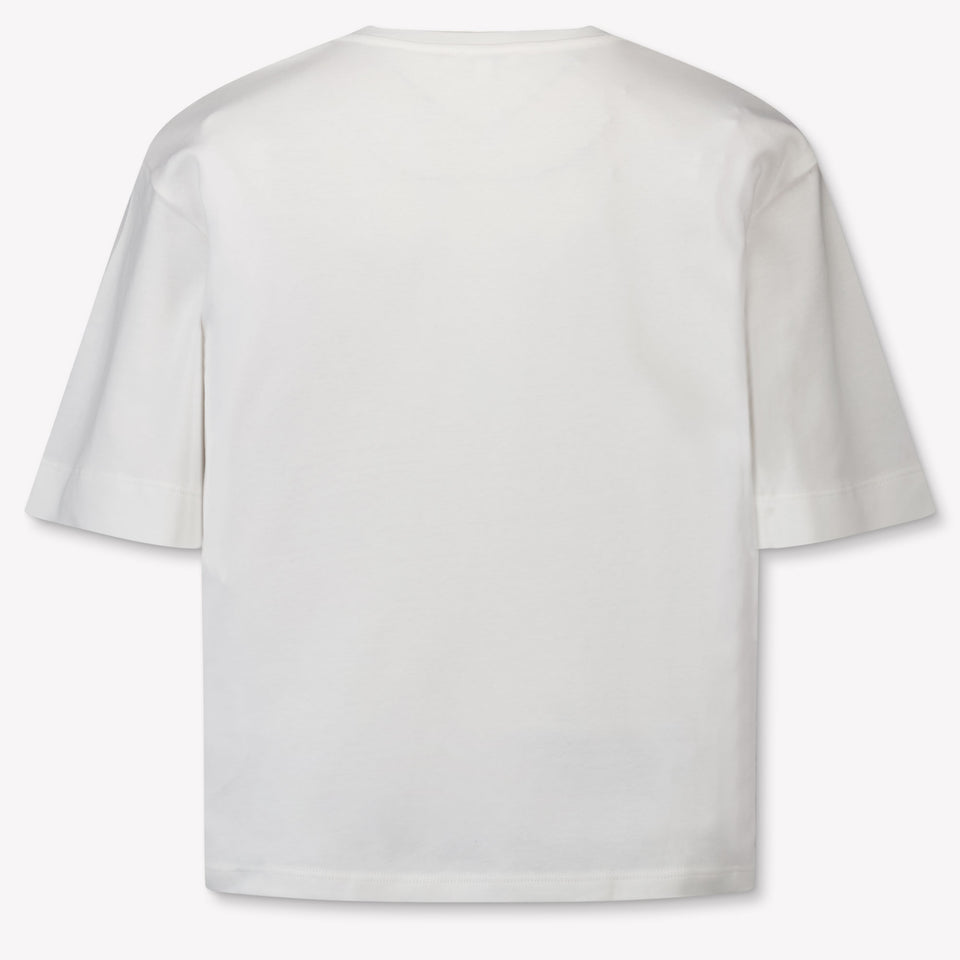 Chloe Kinder Meisjes T-Shirt In Off White