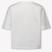 Chloe Kinder Meisjes T-Shirt In Off White