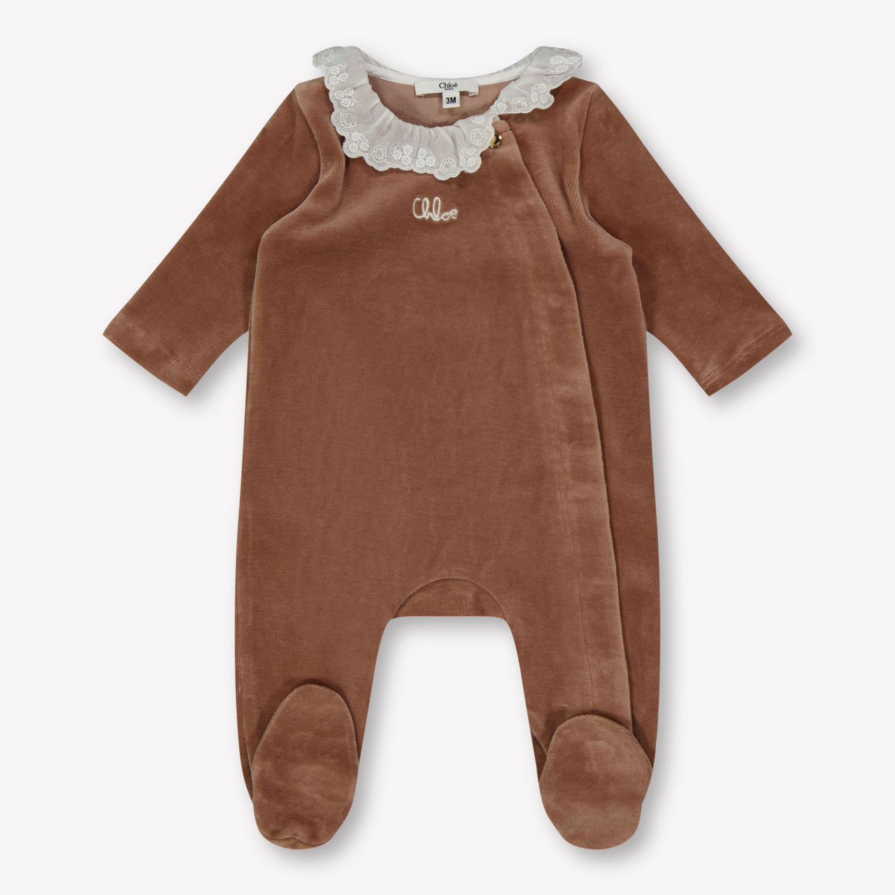 Chloe Baby Meisjes Boxpakje In Licht Bruin