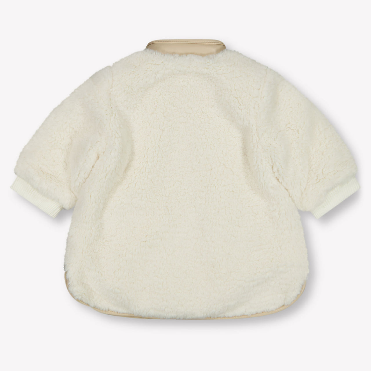 Chloe Baby Meisjes Faux Fur Jas in Offwhite