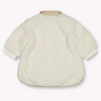 Chloe Baby Meisjes Faux Fur Jas in Offwhite