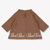 Chloe Baby Meisjes Vest In Licht Bruin