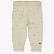 Chloe Baby Meisjes Broek In Off White