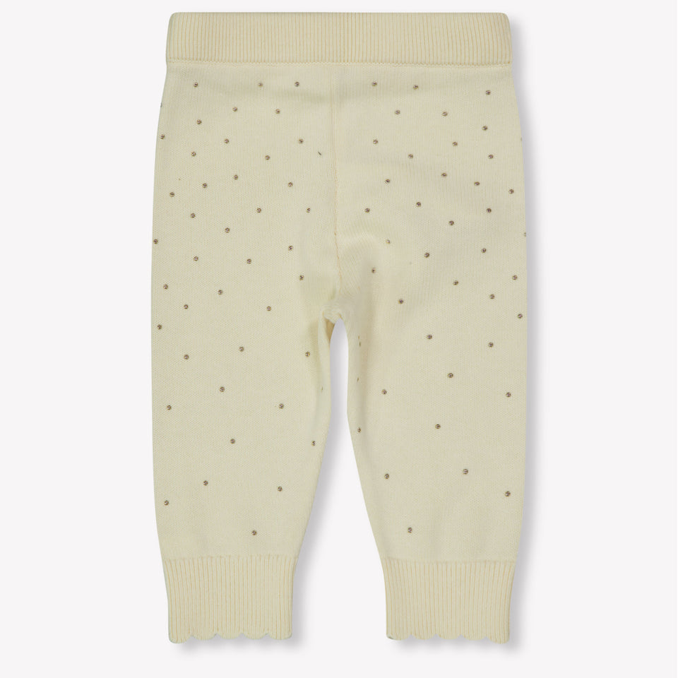 Chloe Baby Meisjes Broek In Off White