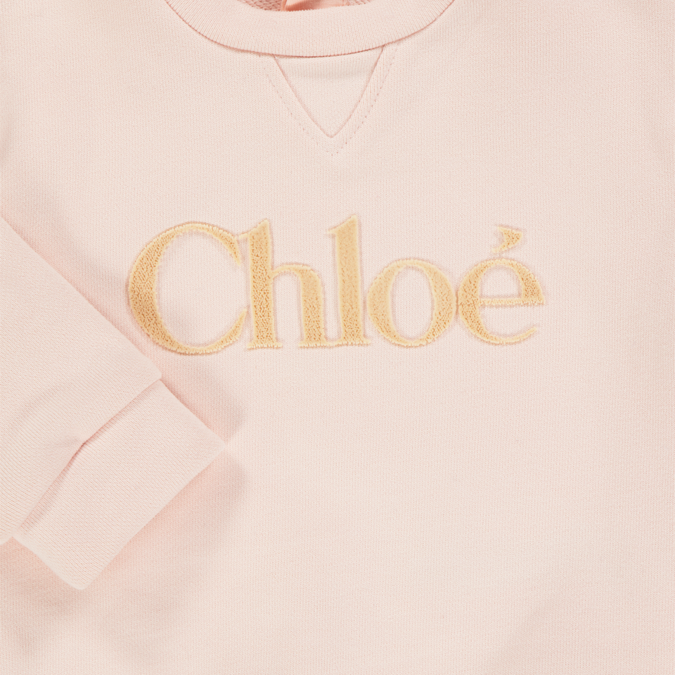 Chloe Baby Meisjes Trui In Licht Roze