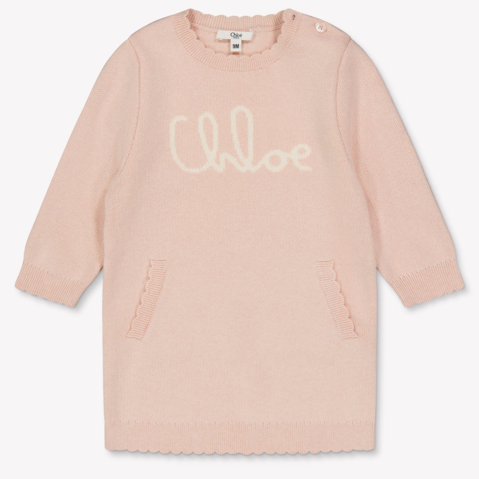Chloe Baby Meisjes Jurk In Licht Roze