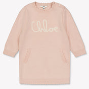 Chloe Baby Meisjes Jurk In Licht Roze