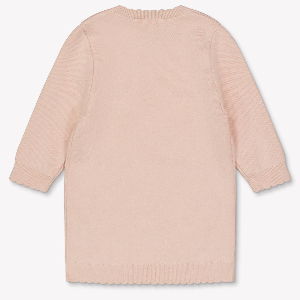 Chloe Baby Meisjes Jurk In Licht Roze