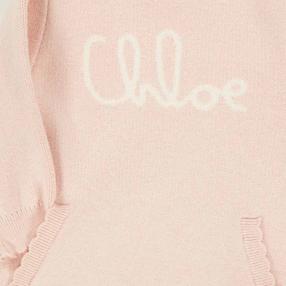 Chloe Baby Meisjes Jurk In Licht Roze