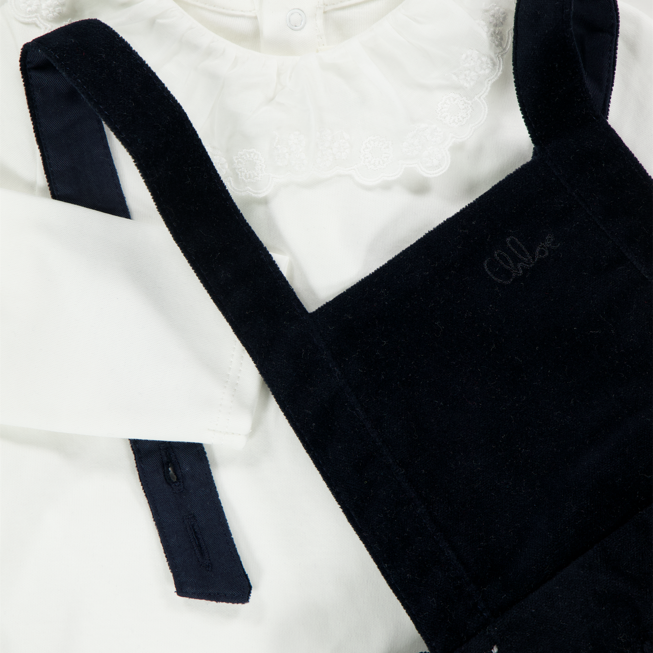 Chloe Baby Meisjes Setje In Navy