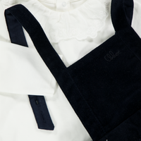 Chloe Baby Meisjes Setje In Navy