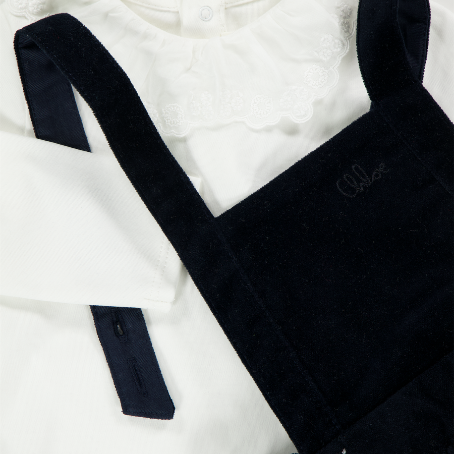Chloe Baby Meisjes Setje In Navy