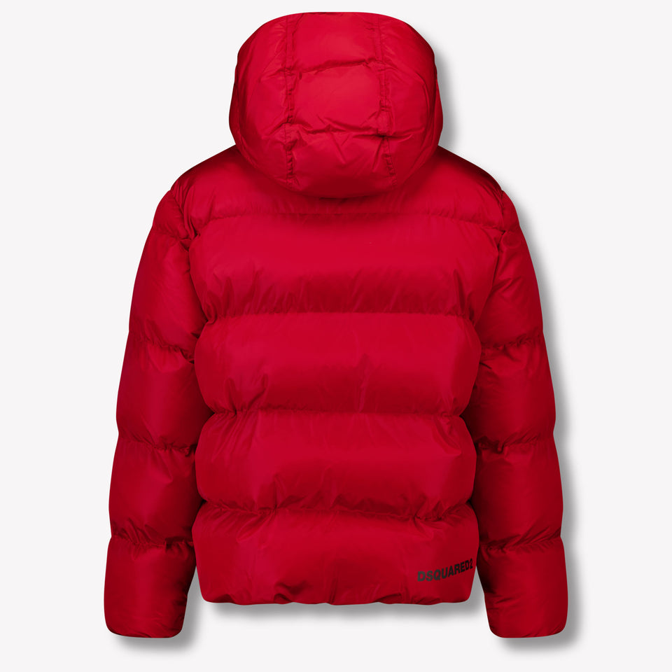 Dsquared2 Kinder Unisex Winterjas In Rood