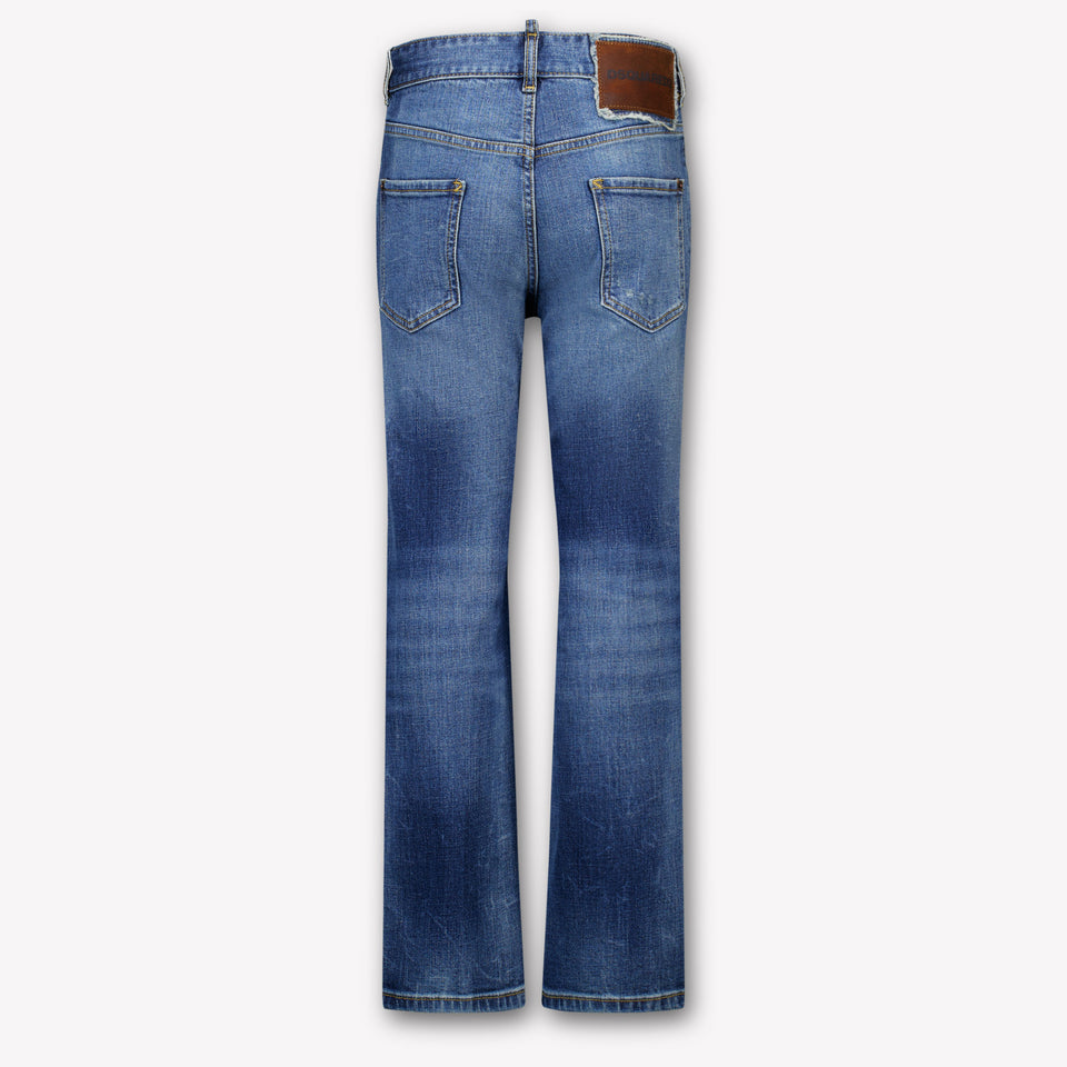 Dsquared2 Kinder Unisex Jeans In Blauw